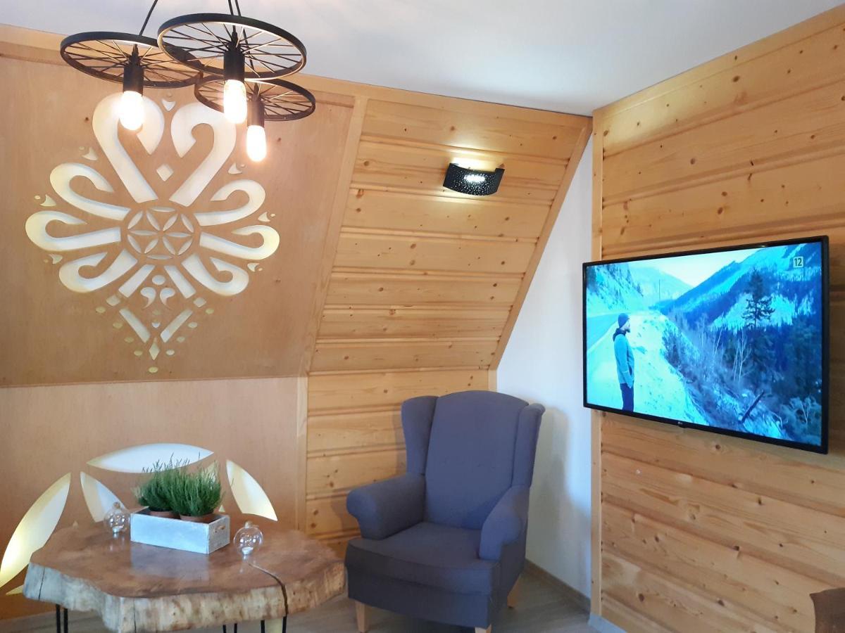 Apartament Goralska Ostoja Prywatne Wejscie Widok Na Tatry 자코파네 외부 사진