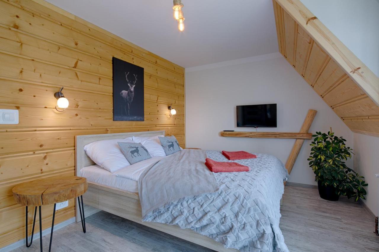 Apartament Goralska Ostoja Prywatne Wejscie Widok Na Tatry 자코파네 외부 사진