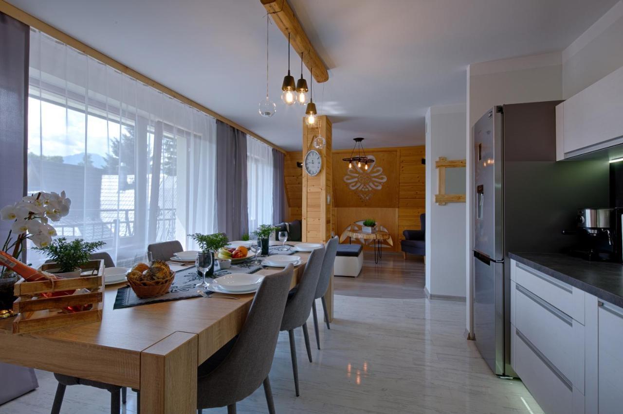 Apartament Goralska Ostoja Prywatne Wejscie Widok Na Tatry 자코파네 외부 사진