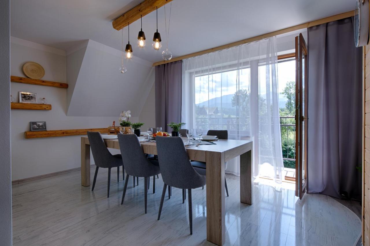 Apartament Goralska Ostoja Prywatne Wejscie Widok Na Tatry 자코파네 외부 사진
