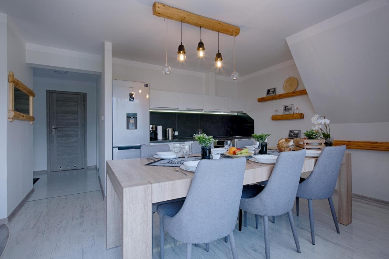 Apartament Goralska Ostoja Prywatne Wejscie Widok Na Tatry 자코파네 외부 사진