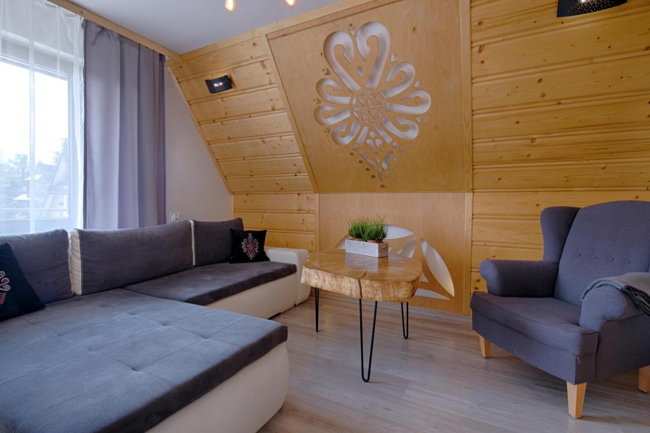 Apartament Goralska Ostoja Prywatne Wejscie Widok Na Tatry 자코파네 외부 사진