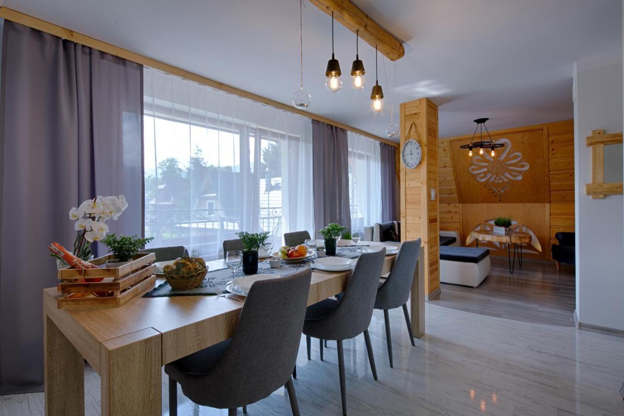 Apartament Goralska Ostoja Prywatne Wejscie Widok Na Tatry 자코파네 외부 사진