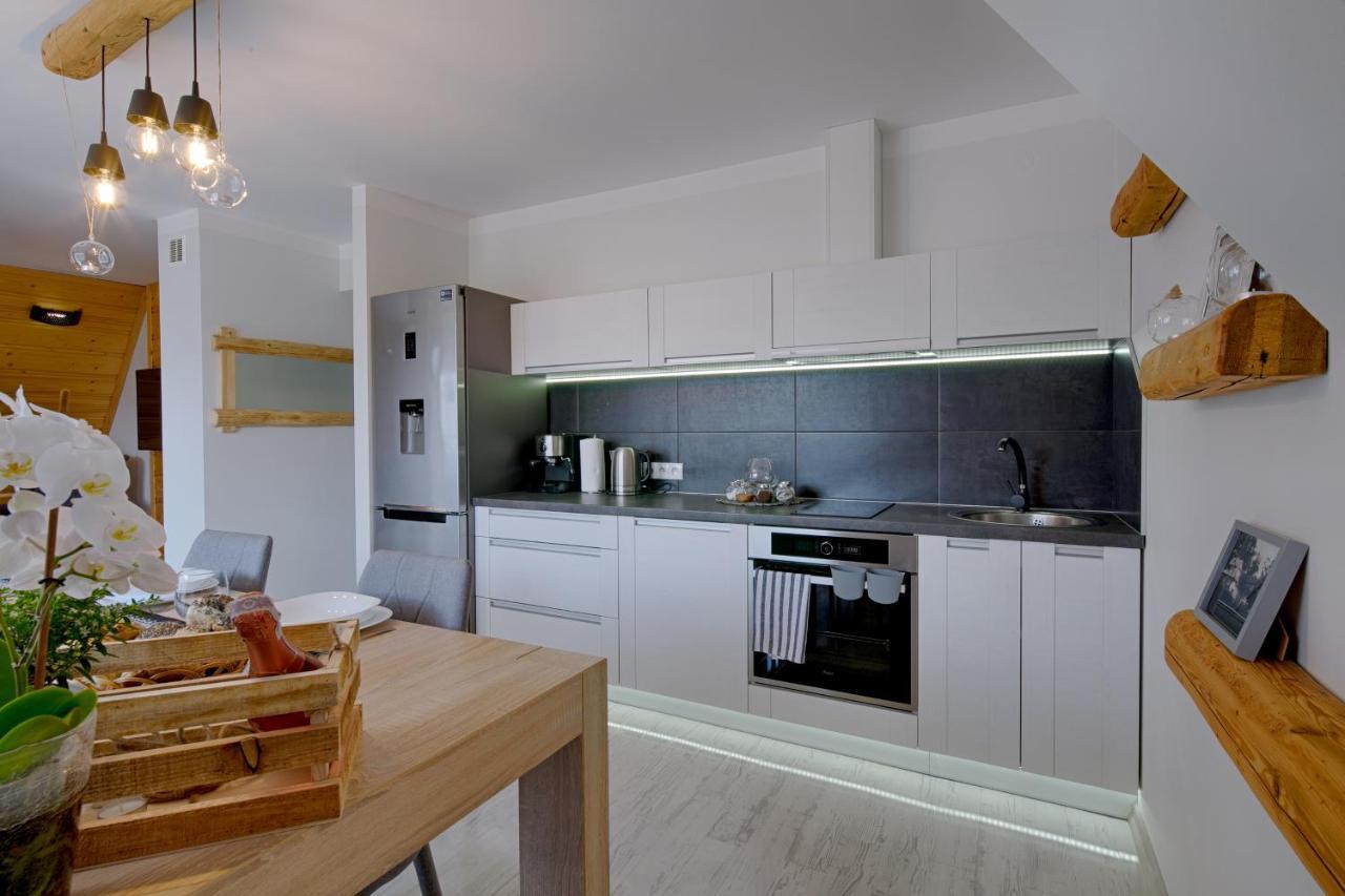 Apartament Goralska Ostoja Prywatne Wejscie Widok Na Tatry 자코파네 외부 사진